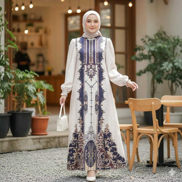 Arabia Dress Ivory