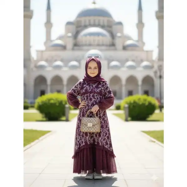 Gamis dengan Hijab