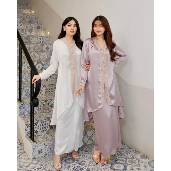 Safara One Set Kaftan White