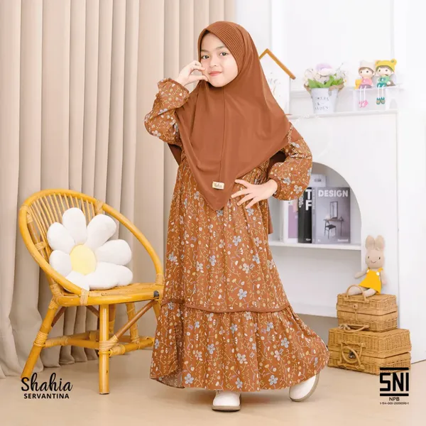 SHAHIA Viola Set Gamis